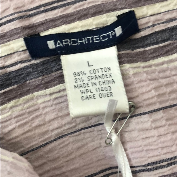 Architect Purple Button Up - Picture 5 of 6